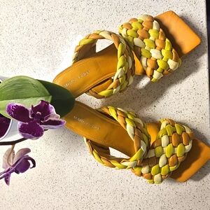 Marc Fisher braided slides